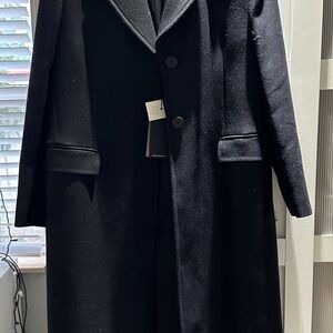 NWT Massimo Dutti wool blend long coat
